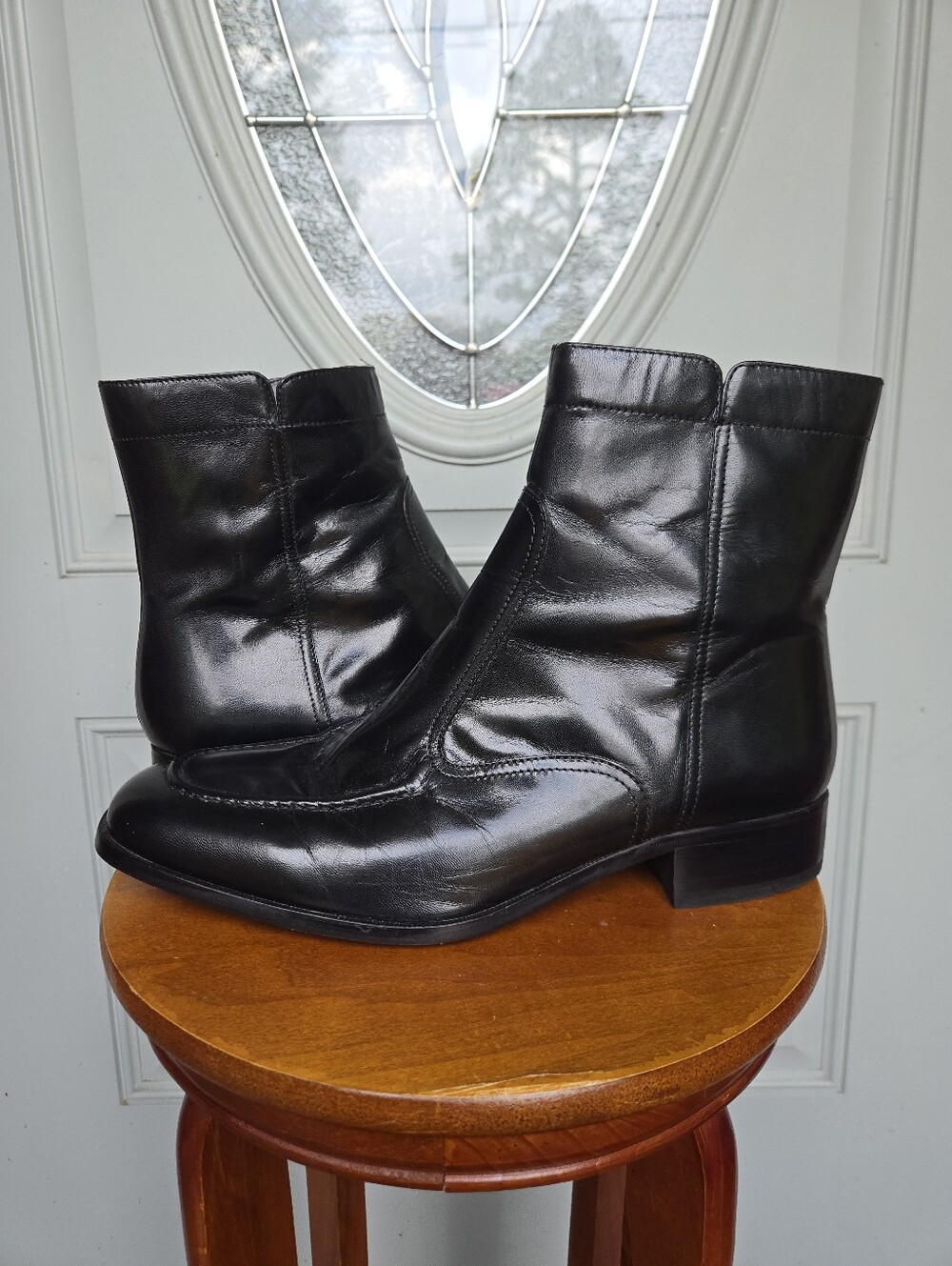 Florsheim Essex Black Leather Boot Men's